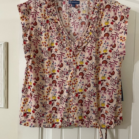 Democracy blouse, 100% rayon, size small - Picture 2 of 4